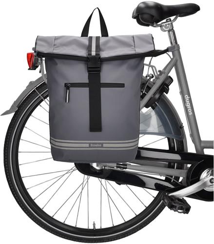 Beagles Bicycle Originals Fietstas - Rugtas - Laptop - 15.6 Inch - Waterafstotend - Grijs
