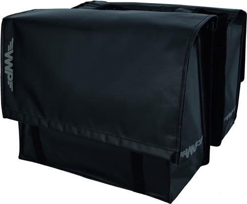 Vwp Dubbele Fietstas Bisonyl 46 Liter Zwart
