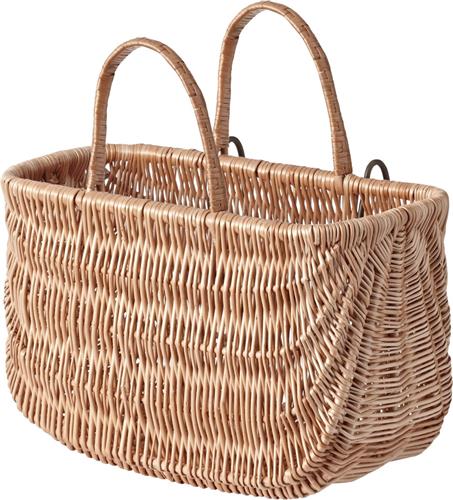 Basil Swing Fietsmand - Voor of Achter - Inclusief Haken - Bruin