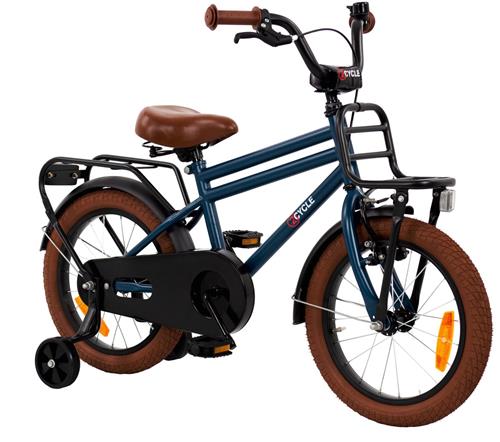 2Cycle Cargo - Transportfiets - 16 inch - Blauw