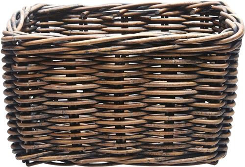 New Looxs Brisbane Medium Fietsmand Voordrager - 23 liter - Rotan - Bruin