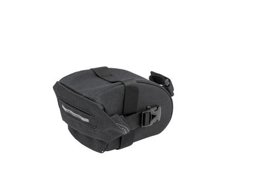 New Looxs Sports Saddle Bag Zadeltas - Waterafstotend polyester - Met reflectie - 0,9 liter - Zwart
