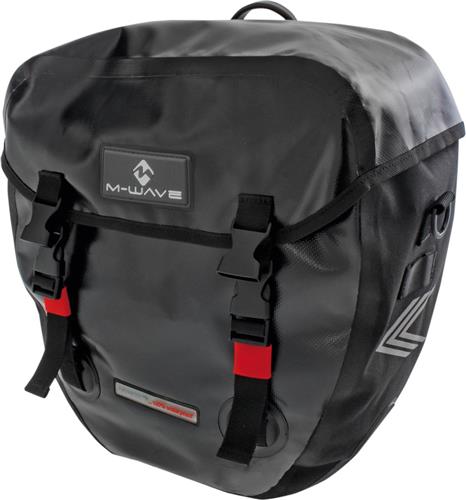 M Wave Alberta - Fietstas - 20 l - Zwart