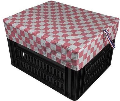 HOOODIE Box M, Pink Checker