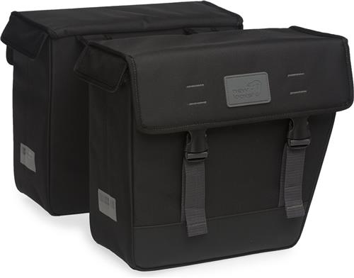 New Looxs Origin Double Hybride Dubbele Fietstas - 33 liter - Zwart