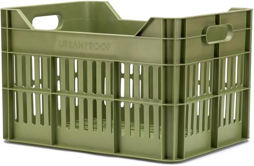 Urban Proof Click Fietskrat 30 Liter Gerecycled Kunststof Olive Green