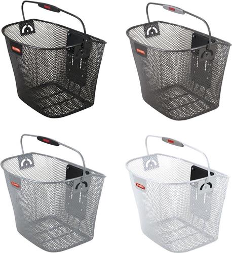 KLICKfix Uni mand close - Fietsmand - Stuur - Voor - 16 l - Zwart