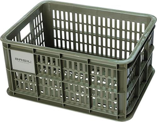 Basil Fietskrat S - Small - 17,5 Liter - Groen