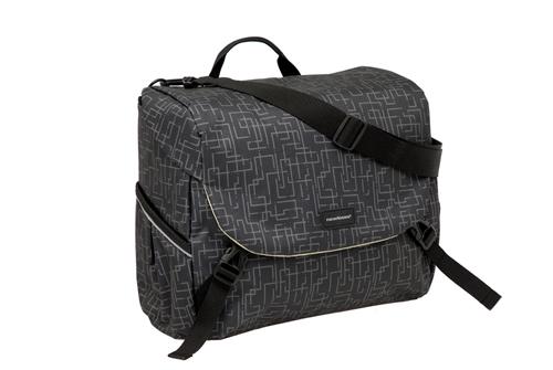 New Looxs Ivy Mondi Joy Single Enkele Fietstas - Afneembaar - 18,5 liter - Zwart