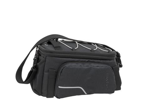 New Looxs Trunkbag Sports - Bagagedragertas - Fietstas Enkel - Met Afneembare Schouderband - 13 liter - Zwart