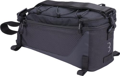 BBB Cycling TrunkPack Fietstas Bagagedrager  Bagagedragertas Groot  Trunkbag Met Schouderband  Zwart  BSB-134
