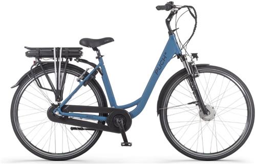 PUCH E-Folk N3 Elektrische Fiets  E-bike  Rijklaar Geleverd -Lage Instap - Framemaat 50 - Uitneembare Accu - 28 Inch - 250W Ananda Motor - 120 km Actieradius - Technical Blue Matt