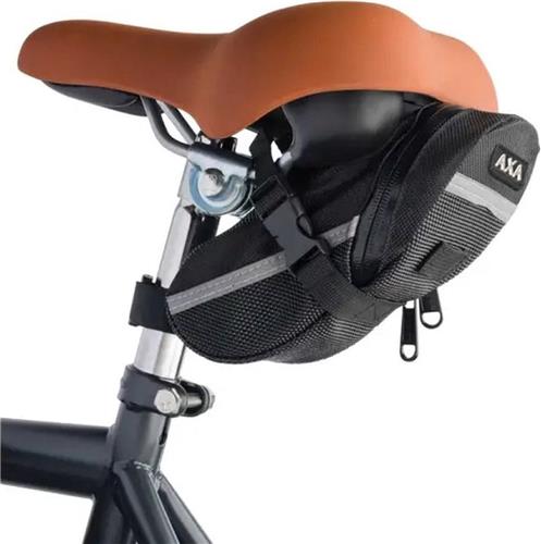 Zadeltas - Fietstas voor aan het zadel - Universeel Zadeltasje - Waterdicht - Reflecterend - Met rits en opbergvakje