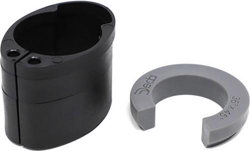 Deda Kit Spacers Voor Vinci-stuur Zwart