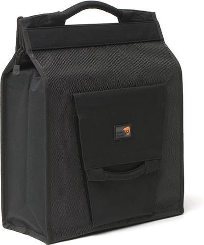 New Looxs Basic Daily Shopper Enkele Fietstas - Afneembare Shopper - Pakaftas Enkel - Boodschappentas met Haken - Stevig en Afneembaar - 24 Liter - Zwart