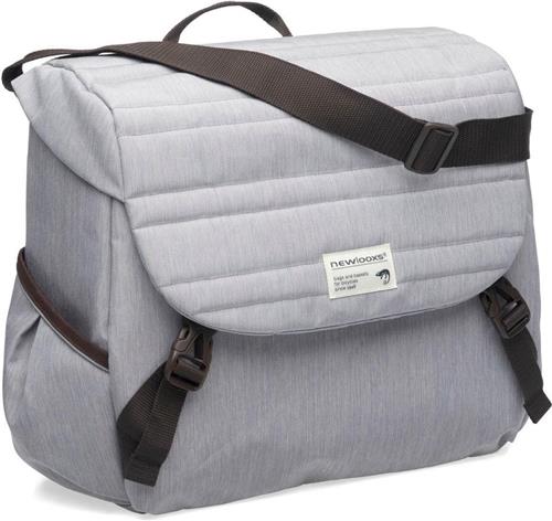 New Looxs Quilted Mondi Joy Enkele Fietstas - 18,5 liter  Grijs