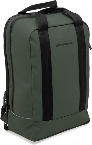 New Looxs Odense Nevada Backpack - Fietsrugzak - Rugzak met Laptop Compartiment - Fietstas van Waterafstotend Polyester - 17 inch laptopvak  Groen