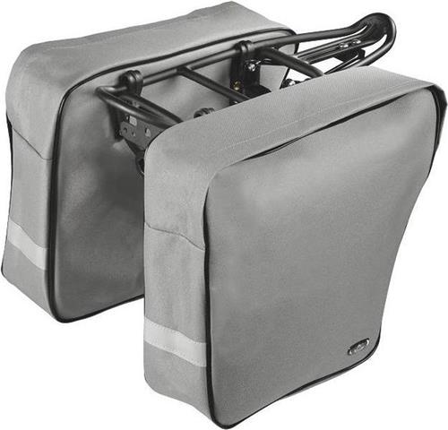 Selle Monte Grappa Life - Fietstas / Pakaftas set - Links + Rechts - Met rits - Grijs
