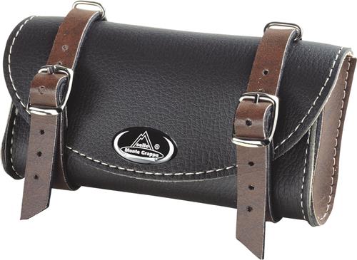 Selle Monte Grappa Fashion Zadeltas - Kunstleer - Zwart / Donkerbruin