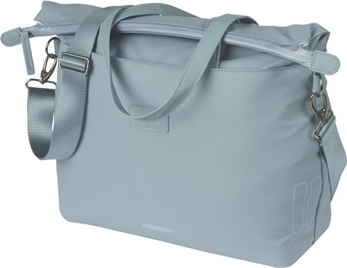 Basil Manhattan - Commuter fietslaptoptas - 12L - Waterdicht - Laptopvak - Graphite blue