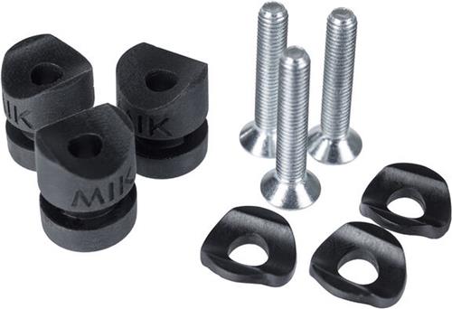 MIK SIDE Studs - Voor MIK SIDE Fietstassen - Zwart