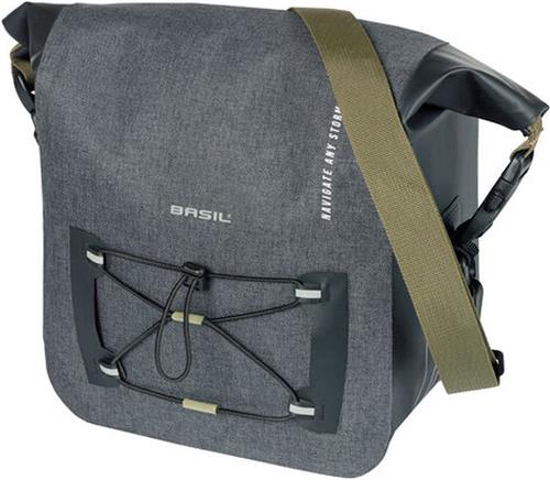 Basil Navigator Storm - Stuurtas KF - 10-11 Liter - 100% Waterdicht - Zwart