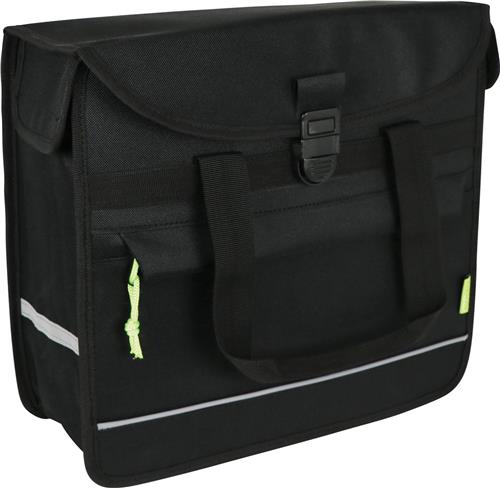 Dresco Basic Shopper Pakaftas15 Liter Nylon Zwart