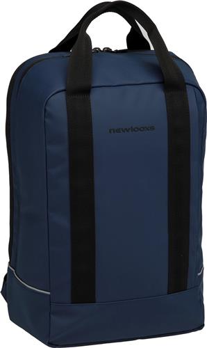 New Looxs ® Odense Nevada Backpack - Fietsrugzak - Rugzak met Laptopvak - Fietstas rugzak van Waterafstotend Polyester - 17 inch Laptop Compartiment  Inclusief regenhoes - Dark Blue