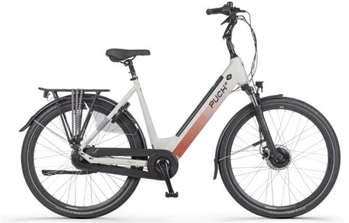 PUCH E-Modern Basic N7 Elektrische Fiets  E-bike  Rijklaar Geleverd - Lage Instap - Framemaat 54 - Uitneembare Accu - 28 Inch - 250W AKM Motor - 110 km Actieradius - Silk Grey Matt