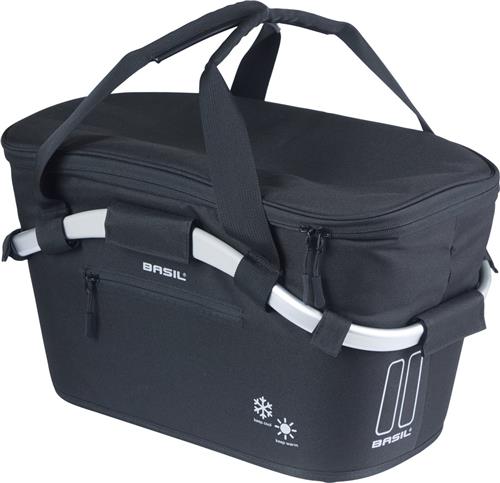 Basil Classic Carry All ISO achtermand MIK, 18L, zwart