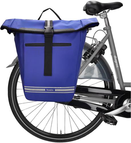 Beagles Bicycle Originals Fietstas - Schoudertas - Schouderband - Waterafstotend - Laptop - 15.6 Inch - Kobalt