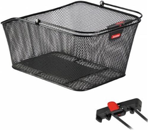Klickfix mand City  II Racktime 20 liter zwart