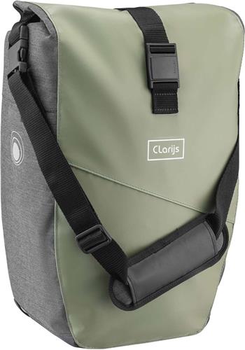 Clarijs fietstas solobag 24L olijf-grijs