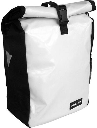 FISCHER FAHRRAD 86264 Fietstas Wit, Zwart