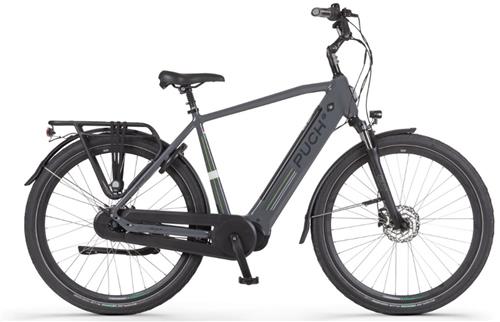 PUCH E-Modern N7 Elektrische Fiets  E-bike  Rijklaar Geleverd - Hoge Instap - Framemaat 53 - Uitneembare Accu - 28 Inch - 250W Ananda Middenmotor - 150 km Actieradius - Basalt Grey Glossy