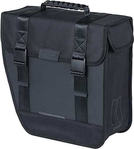 Basil Tour - Waterproof Left Enkele Fietstas - 14 Liter - Zwart - 100% waterdicht