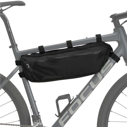 BBB Cycling Frametas Racefiets & Gravelbike 5 Liter - Waterbestendige Bikepacking Fietstas - Verstelbaar - Bikepacking Tassen - Middle Mate Large BSB-142