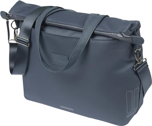 Basil Manhattan - Commuter fietslaptoptas - 12L - Waterdicht - Laptopvak - Navy