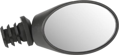 M-wave Spy Oval Spiegel 75 X 50 Mm 3d Verstelbaar Zwart