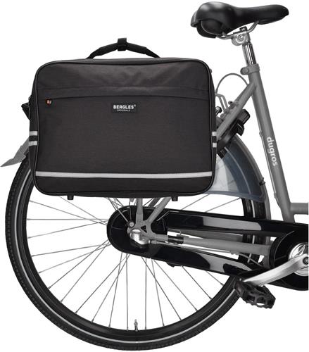 Beagles Originals Fietstas Schoudertas - 15,6" Laptop vak - Aktetas - Woon Werk Verkeer