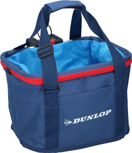 Dunlop Fietsmand - Fietsmand en Shopper in 1 - 15 L - 33 x 25 x 23 CM - Blauw
