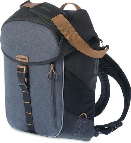 Basil Miles Fietsrugzak - Enkele fietstas - Zwart - 13 Liter