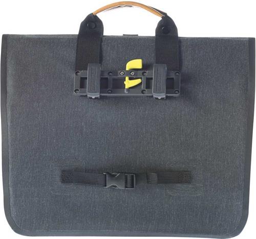 Basil Urban Dry Enkele fietstas - Grijs - 20 Liter