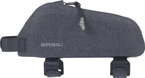 Basil Navigator Storm - Top tube frametas - 0.8L - 100% waterdicht - Zwart