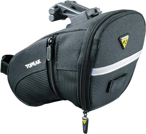TOPEAK Zadeltas Aero Wedge Pack Quickclick V3 Zwart L