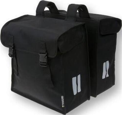 Basil Mara Dubbele fietstas - Zwart - 26 Liter