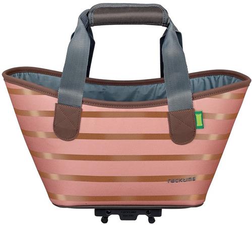 Racktime Agnetha -Bagagedragertas - Rose gold