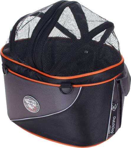 Doggy Ride draagtas Cocoon XXL, antraciet/zwart 50,0 x 51,5 x 33,0 cm