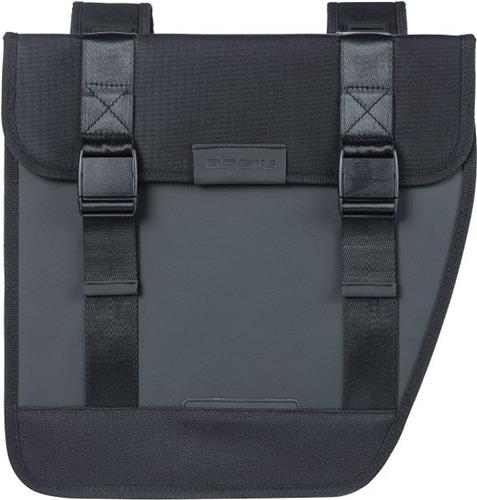Basil Tour - Waterproof Dubbele Fietstas - 28 Liter - Zwart - 100% waterdicht
