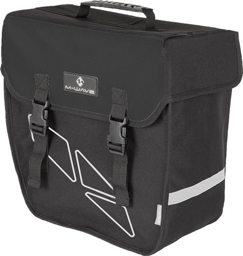 M-Wave Amsterdam - Enkele Fietstas - 18 l - Zwart